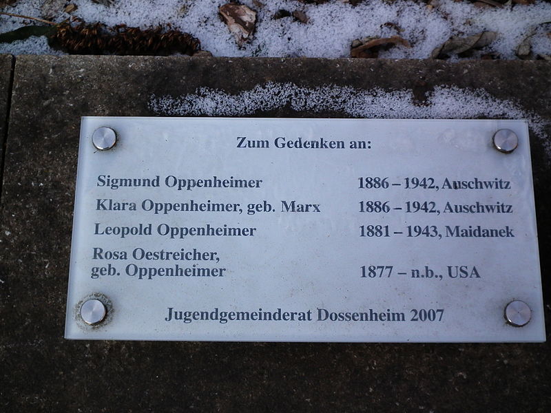 File:Dossenheim Jugendgemeinderat Mahnmal Gurs.JPG