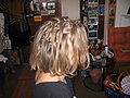 new dreadlocks by backcombing-methode (after 1st step)