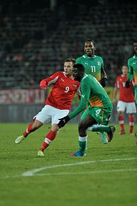 Elfenbeinküste Nr. 4: Kolo Touré Österreich Nr. 9: Andreas Weimann