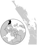 East Coast Bays electorate, 2014.svg