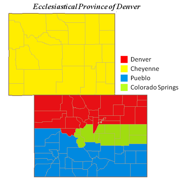 File:Ecclesiastical Province of Denver map.png