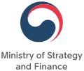 Emblem of the Ministry of Strategy and Finance (English).svg
