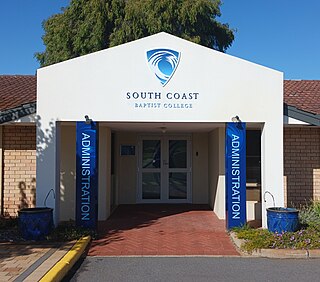 <span class="mw-page-title-main">South Coast Baptist College</span> High school in Western Australia