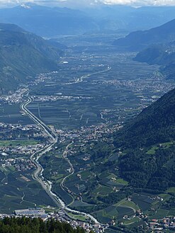 Etschtal bei Meran