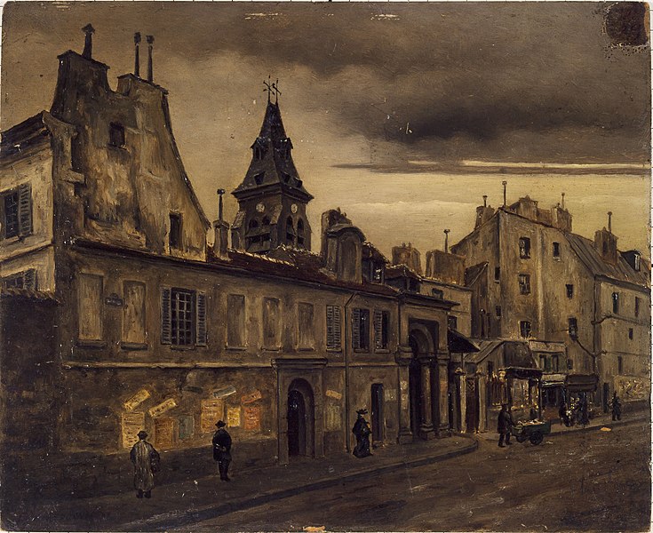 File:Eugène de Ménorval - La rue Daubenton vers 1902 - P479 - Musée Carnavalet.jpg