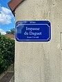 Impasse du Daguet à Évry-Courcouronnes (Essonne, France)