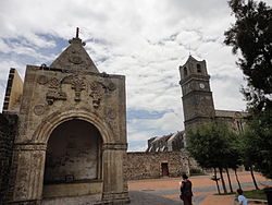 Ex Convento Franciscano de Calpan.JPG