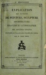 Thumbnail for File:Explication des ouvrages de peinture et dessins, sculpture, architecture et gravure, des artistes vivans (IA explicationdesou1891soci).pdf