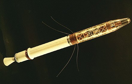Explorer 1, the first Earth satellite orbited by the United States