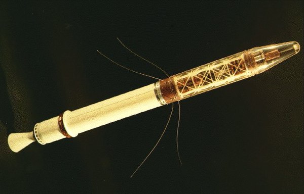 A replica of Explorer 1