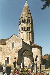 The church in Saint-André-de-Bâgé