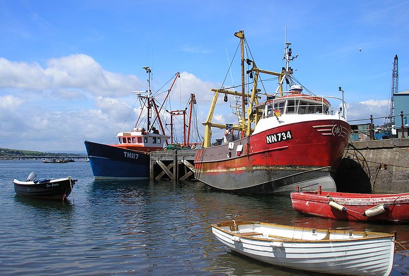 File:Fishing Boats At Teignmouth Quay (14207183604).jpg