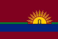 Bandera del Estado Carabobo (previa a estandarización)