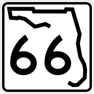 <span class="mw-page-title-main">Florida State Road 66</span> State highway in Florida, United States