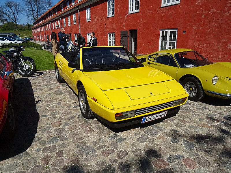 File:Forårsmønstring af veteranbiler 2023 - Ferrari.jpg