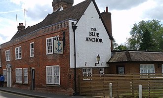 The Blue Anchor in 2017 Former Blue Anchor, St Albans (geograph 5401078).jpg