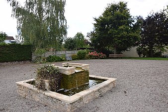 La place de la Fontaine.