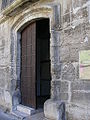 Porta d'entrada del Palau dels Montcada. Antiga suda i palau reial