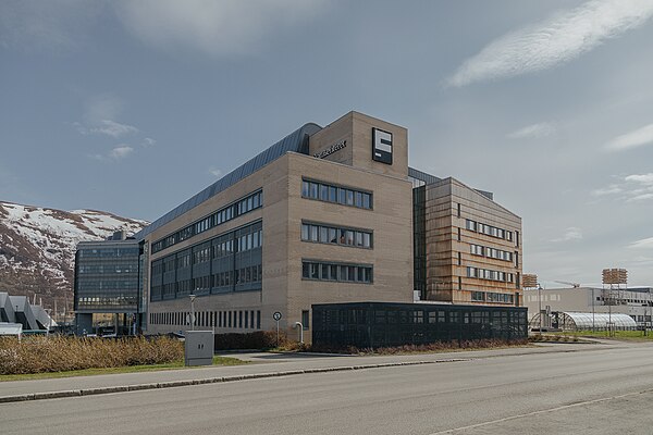 The Norwegian Polar Institute's office building in Tromsø