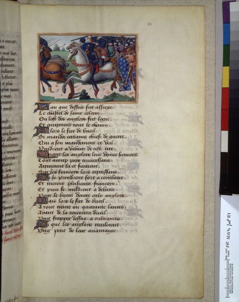 File:Français 5054, fol. 81, Bataille de Saint-Céneri (1432).jpg