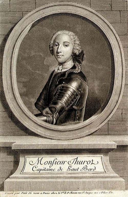 Engraving of François Thurot, by Giles Petit