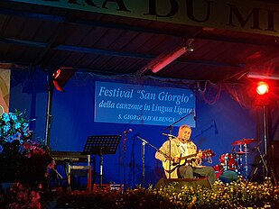 Francesco Arrigoni, ezibisiùn au Festival de San Zorzu 2023, seâ finâle, categurìa sulisti