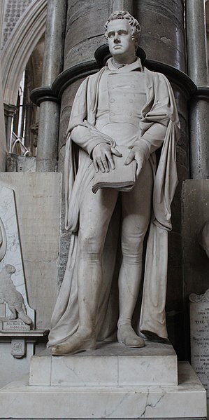 Horner's statue in Westminster Abbey
