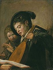 Frans Halsin Musisoivat pojat noin 1625