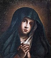 ジョヴァンニ・バッティスタ・サルヴィ・デ・サッソフェッラートによる「悲しみの聖母」17世紀
