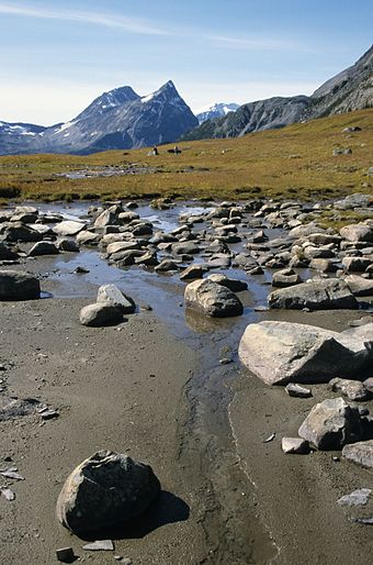 Source of Fraser River at Fraser Pass