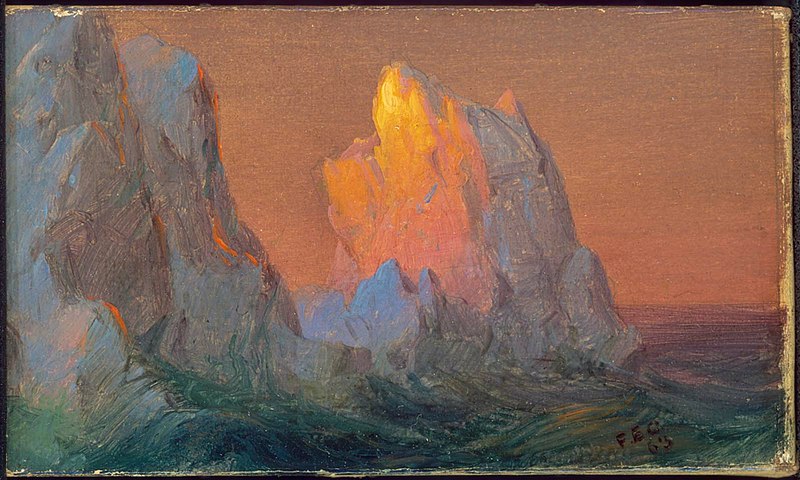 File:Frederic Edwin Church - Icebergs - 1984.583 - Museum of Fine Arts.jpg