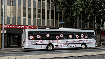 The Culture Loop bus