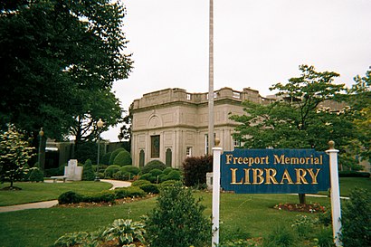 How to get to Freeport Memorial Library with public transit - About the place