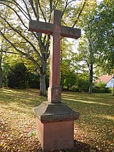 Cemetery cross