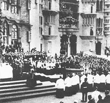 Gaudi's funeral Funeral Gaudi.jpg