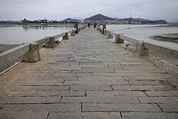 Longjiang-Brücke über die Mündung des Long River in Haikou