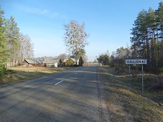 <span class="mw-page-title-main">Gailiūnai</span> Village in Dzūkija, Lithuania