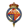 Garter-encircled Arms of Princess Elizabeth.png