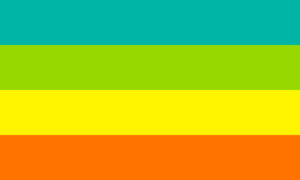 Genderless agender flag four stripes by Mars M. (larvamolt).png