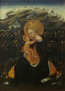 Vierge d'humilité Pinacoteca Nazionale de Sienne