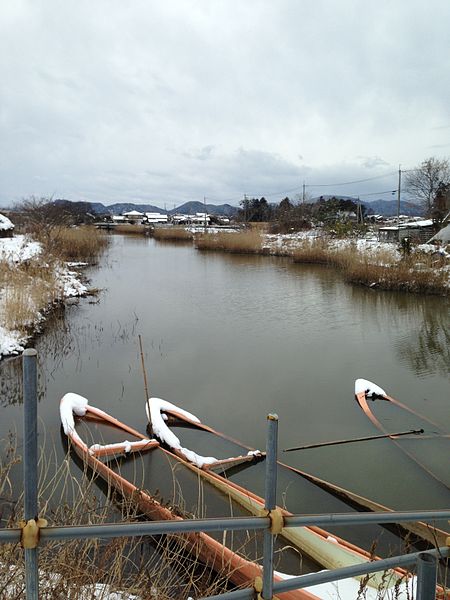 File:Gotandagawa River near site of Azuchi Castle.jpg