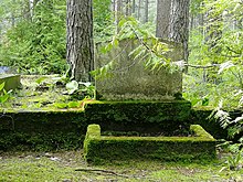 Grave of Marie and Peeter Reisik at Liiva Cemetery in Tallinn