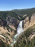 A(z) Yellowstone Nemzeti Park lap bélyegképe