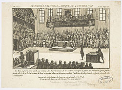 Gravure Assemblée nationale, époque du 4 février 1790 1 - Archives Nationales - AE-II-3878.jpg