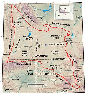 <span class="mw-page-title-main">Greater Green River Basin</span> River basin in southwestern Wyoming, United States