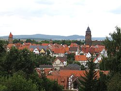 Skyline of Grebenstein