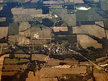 Greensboro from the air, looking east. Greensboro-indiana-from-above.jpg