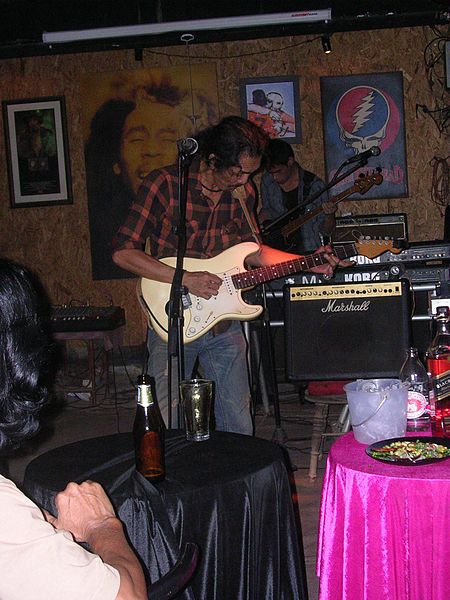 File:Guitar maestro Took, playing at his club, La Brasserie, Chiang Mai, Thailand.jpg