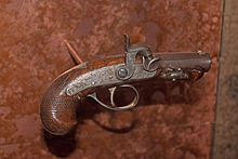 zbraň použitá k zavraždění Lincolna