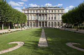 Hôtel de Rohan, Gartenseite